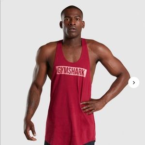 Men’s Red Gymshark Block Stringer